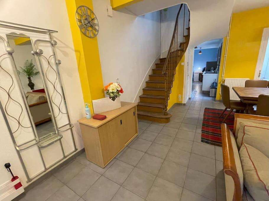 Maison De Charme 95m2 A Saint-denis Pleyel, 4 Chambres, Terrasse, Calme, Proche Paris Et Stade De France Apartment